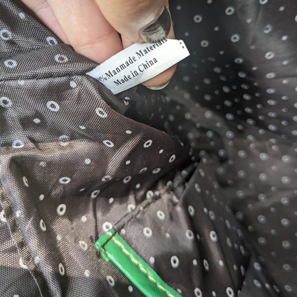 Vintage G by Guess Green and Yellow Purse - Picture 7 of 7